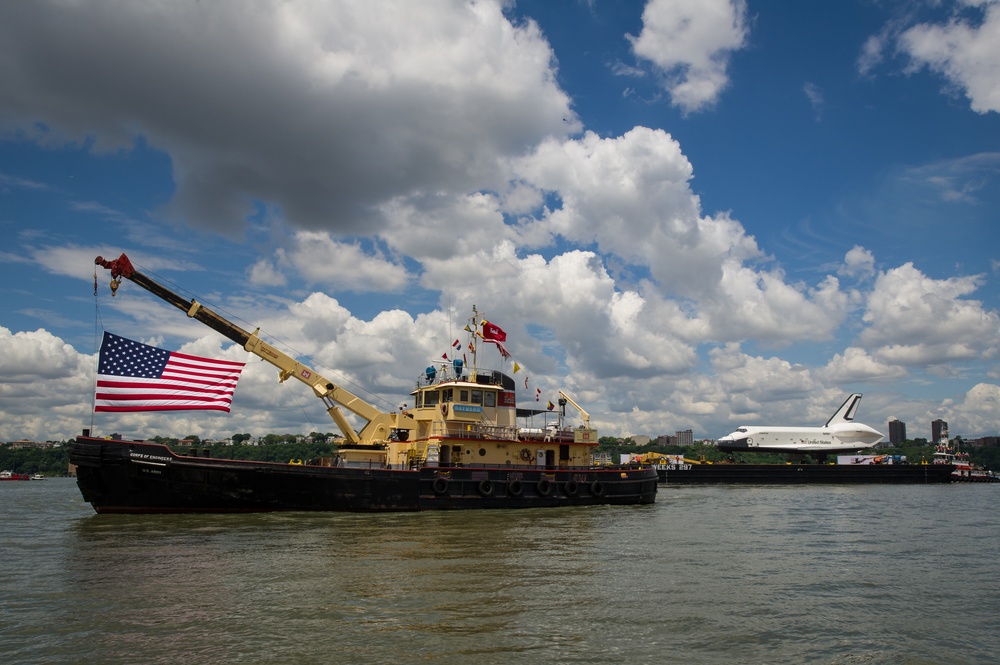 Space Shuttle Enterprise Move to Intrepid (201206060013HQ)