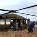 Employers of Guard members disembark from Black Hawk