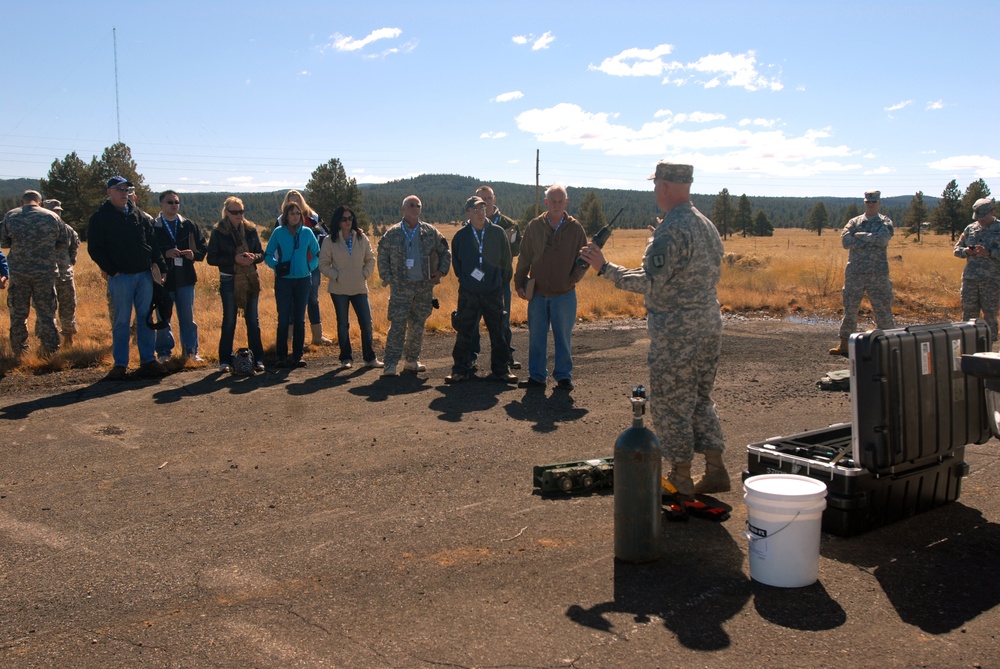 Improvised explosive device defeat demonstration