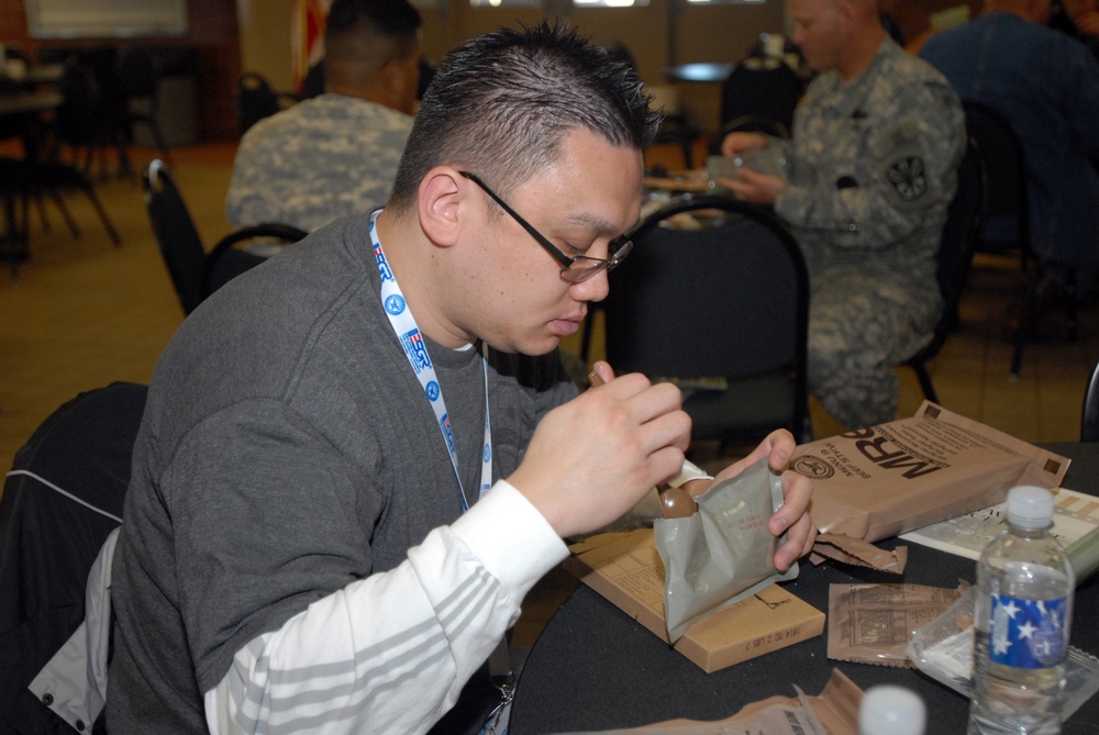 First time eating an MRE
