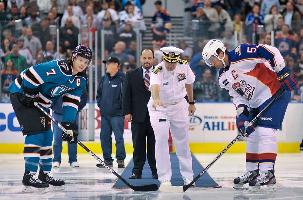 Norfolk Admirals' hockey game