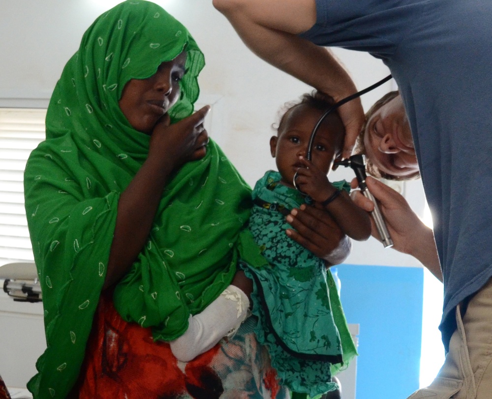Djiboutian children, adults cared for during MEDCAP