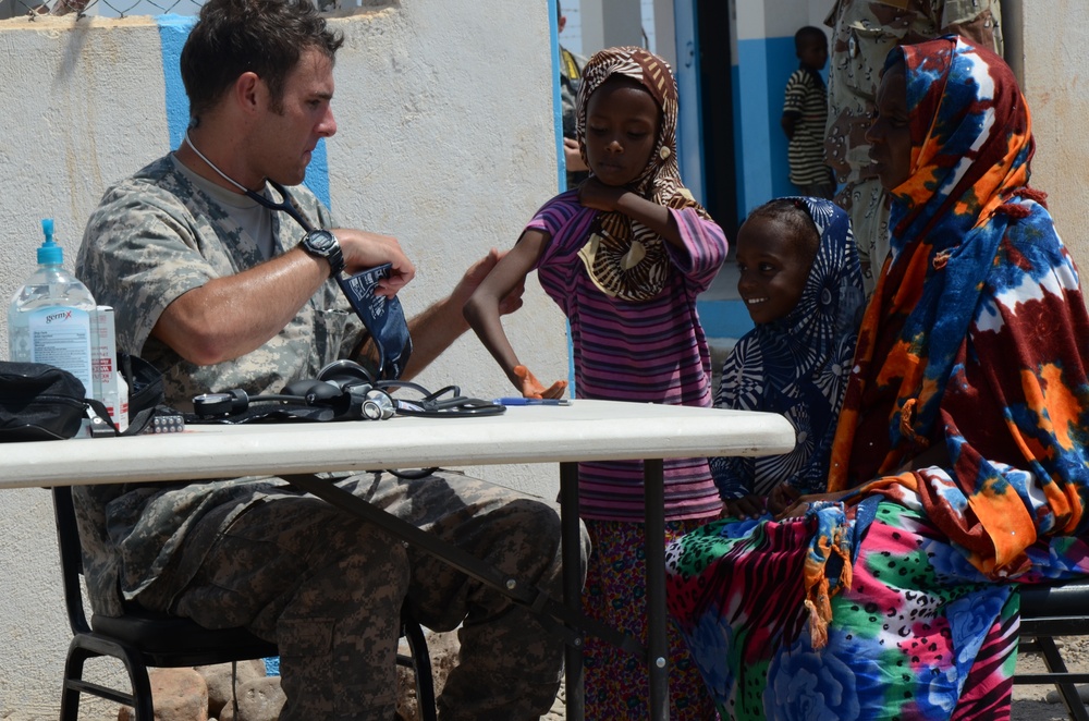 Djiboutian children, adults cared for during MEDCAP