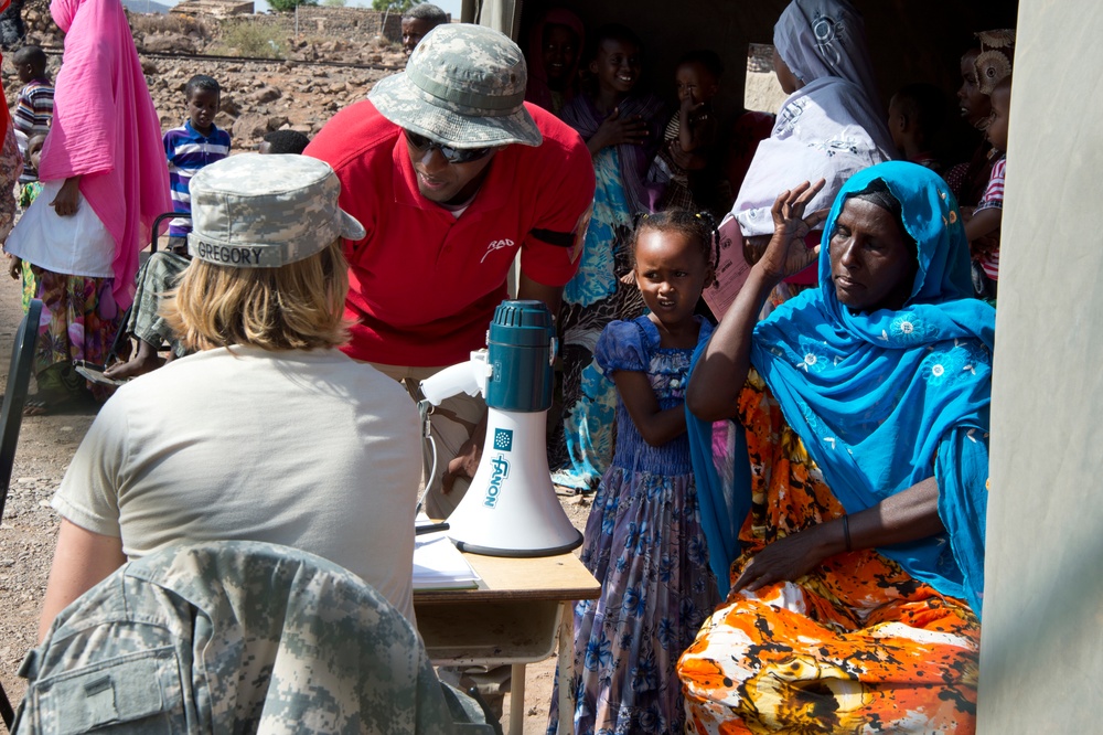 Djiboutian children, adults cared for during MEDCAP