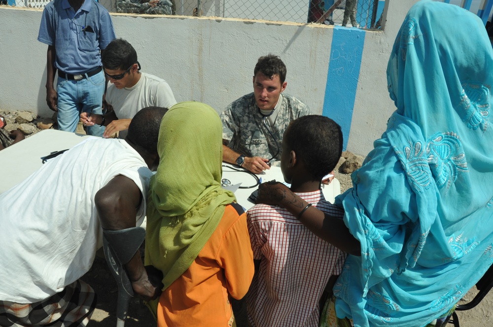 Djiboutian children, adults cared for during MEDCAP