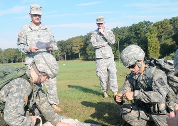 Cadets experience combat simulation during Ranger Challenge 2012