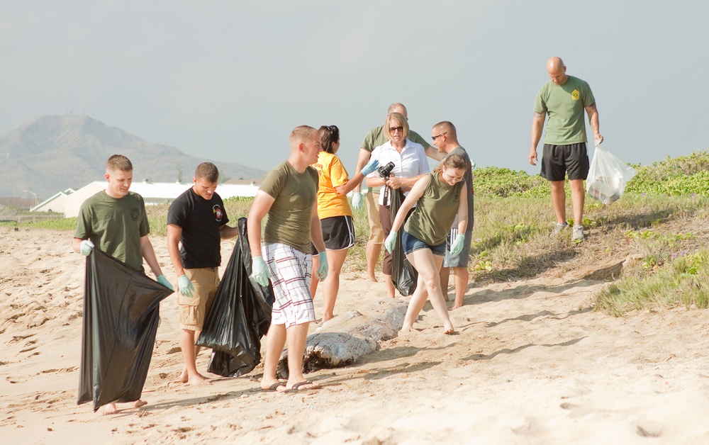 'Ugly Angels' beautify Fort Hase Beach