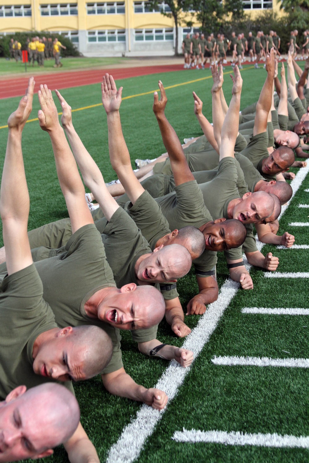 Co. E improves through ability groups