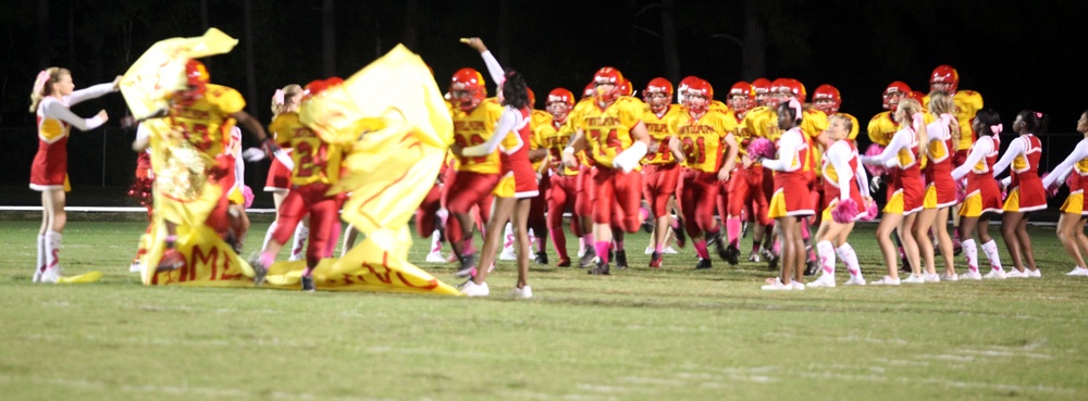 Lejeune High takes the field