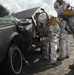 147th Reconnaissance Wing Fire Department conducts vehicle extraction training