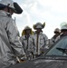 147th Reconnaissance Wing Fire Department conducts vehicle extrication training