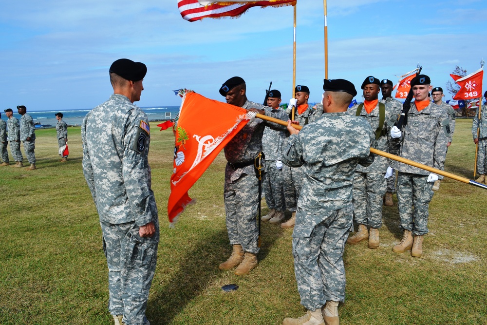 Team 58 inactivates on Okinawa.