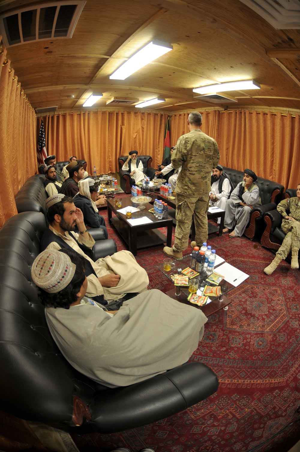 Teaching teachers: New York National Guardsman leads seminar in Afghanistan