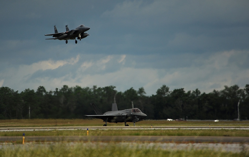 F-35A Lightning II joint strike fighter from the 33rd Fighter Wing atEglin Air Force Base, Fla.