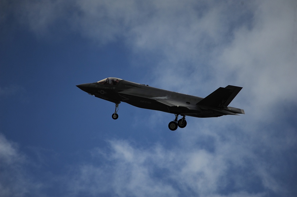 F-35A Lightning II joint strike fighter from the 33rd Fighter Wing at Eglin Air Force Base, Fla.