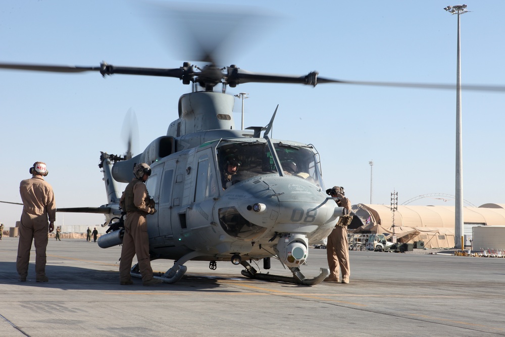 HMLA-469 Conducting Operations Over Helmand