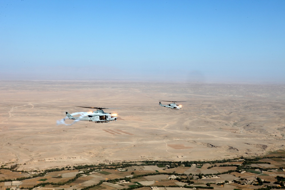 HMLA-469 Conducting Operations Over Helmand