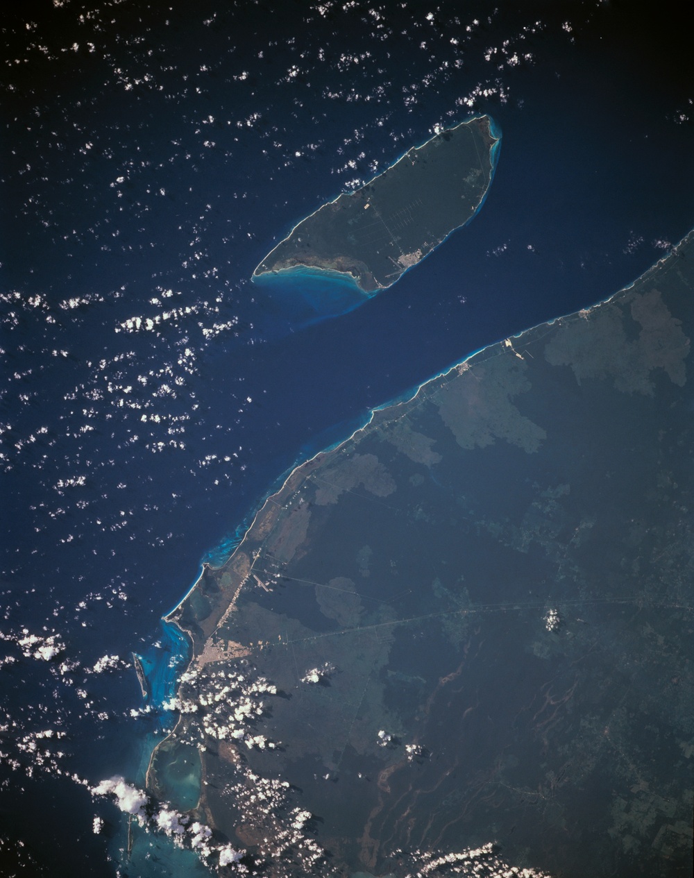 STS-41 earth observations