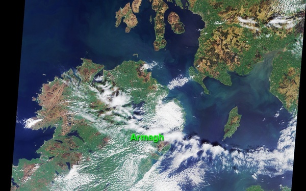 An Irish Tale: One City, Two Asteroids