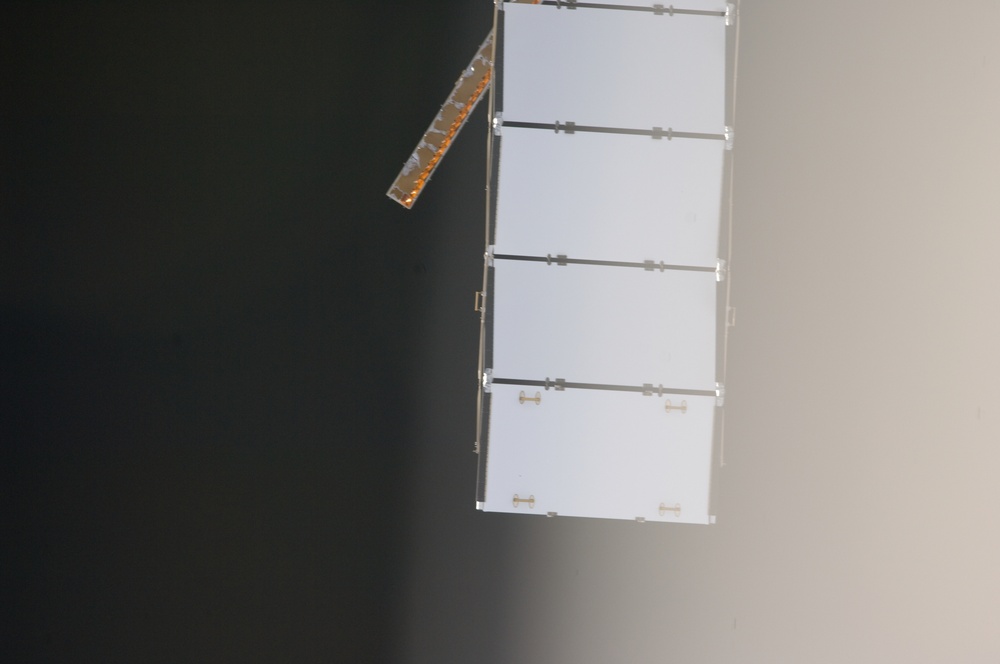 ISS during STS-119 Approach