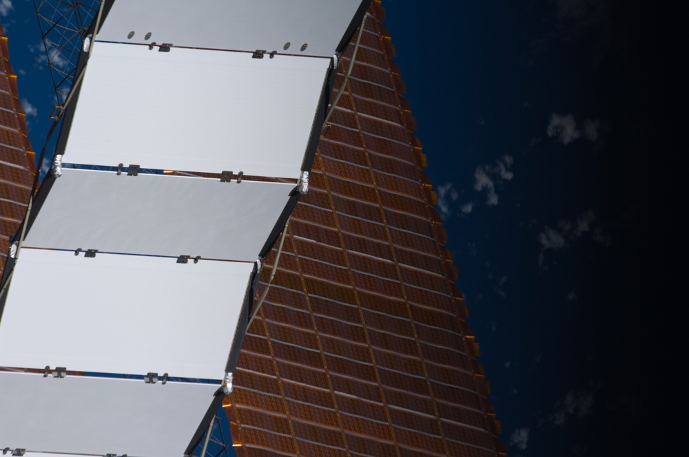 Fly-around view of the ISS by the STS-127 crew