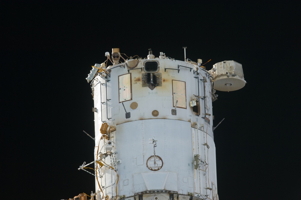 ISS during arrival of STS-127 Space Shuttle Endeavour