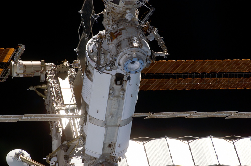 Survey of the ISS during flyaround