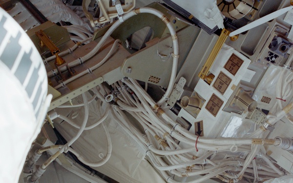 MS Tani secures Circuit Interrupt Devices on the Z1 Truss during STS-108's EVA