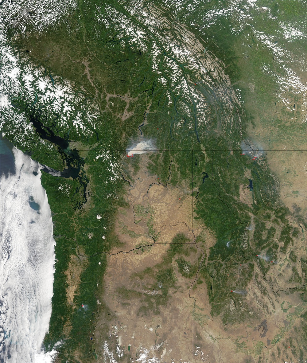 Fires in the Northwest US: Image of the Day