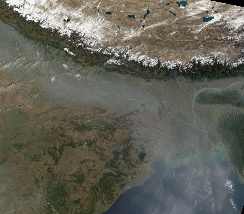 Haze along the Himalaya: Natural Hazards
