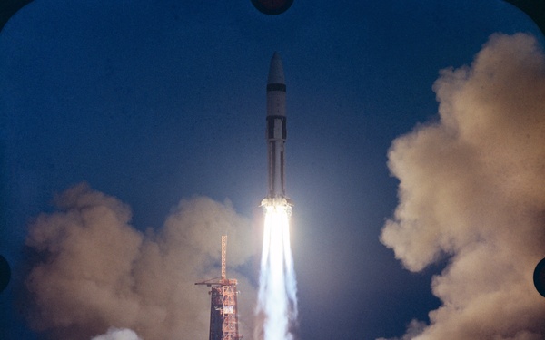 Apollo 5 liftoff