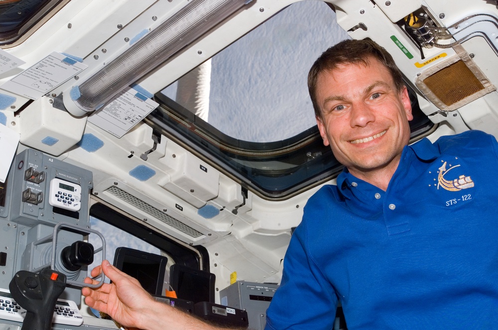 Love on FD during STS-122