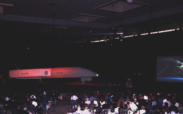 X-34 rollout ceremony April 30, 1999