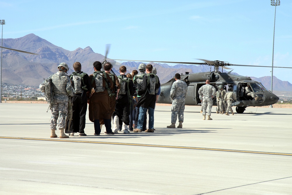Congressional Staff visits Fort Bliss