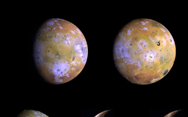 Five Color Views of Io