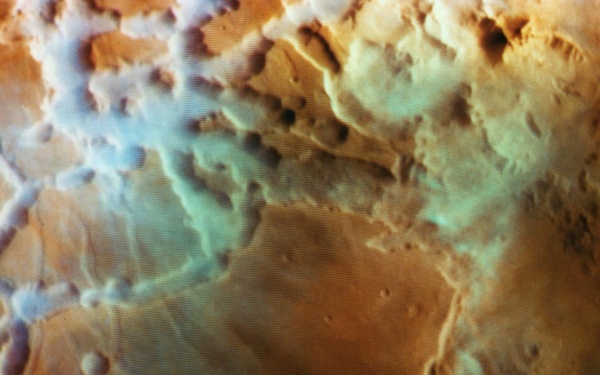 Sunrise over Mars - electronic transmission