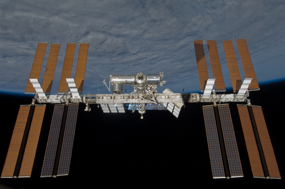 ISS Flyaround views from STS-119