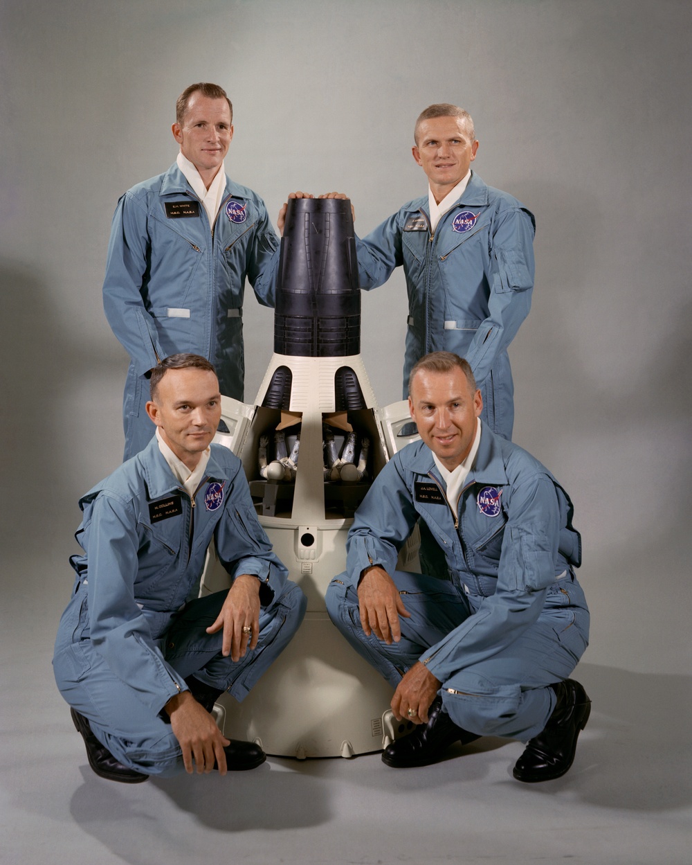 GEMINI-TITAN (GT)-VII - PRIME AND BACKUP CREW PROGRAM