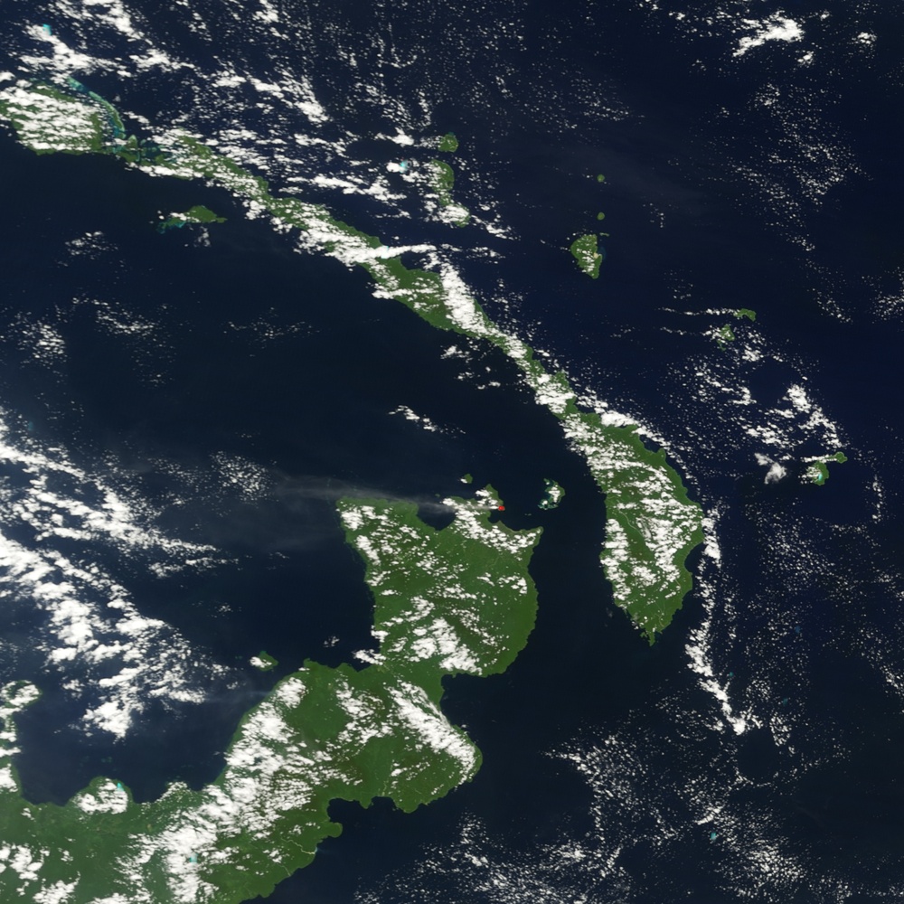 Activity on Rabaul Volcano, New Britian: Natural Hazards