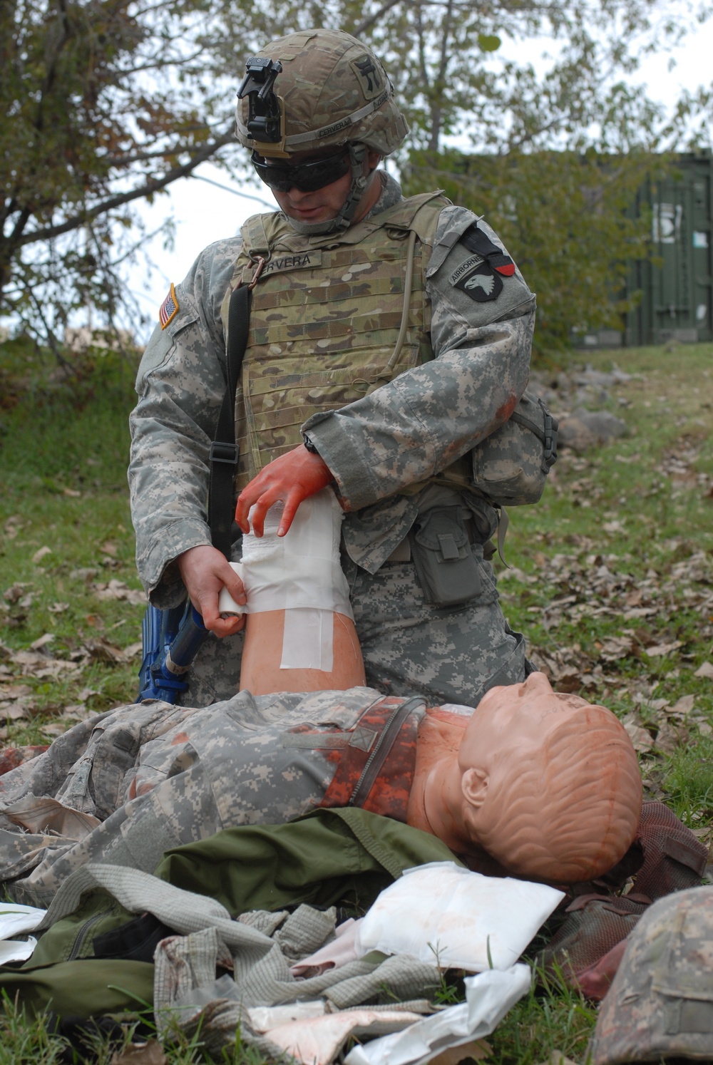 Combat medical training keeps Rakkasans ready