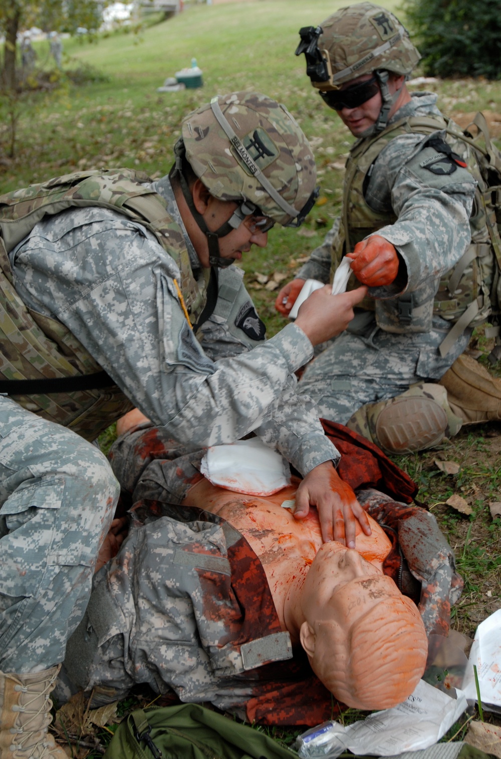 Combat medical training keeps Rakkasans ready