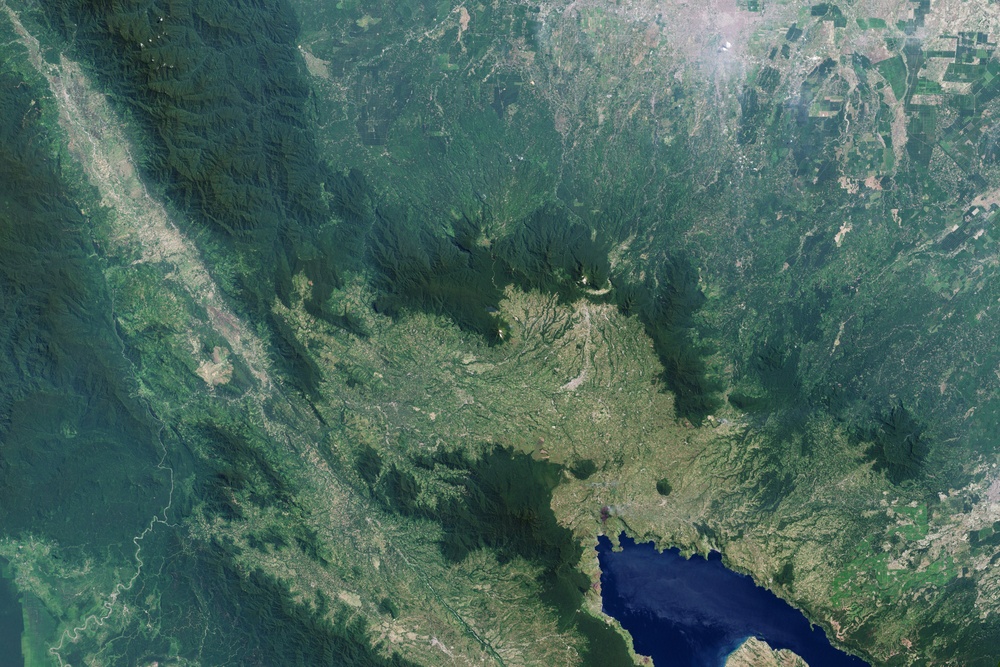 Sinabung Volcano Pre-Eruption: Natural Hazards