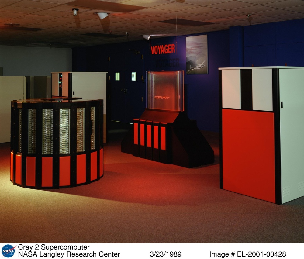 Cray 2 Supercomputer
