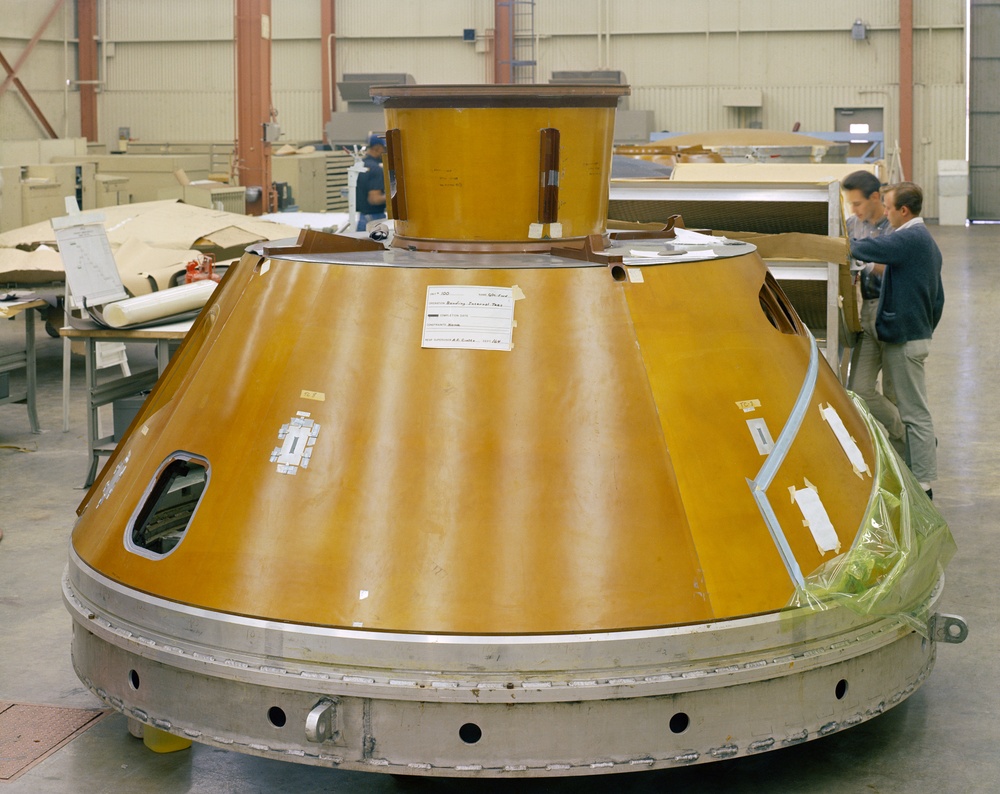 Apollo- Spacecraft 100 Command Module, Manufacturing NAA