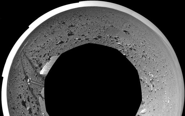 Spirit's View on Sol 148 (Polar)