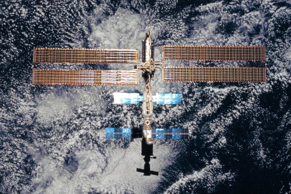 Views of the ISS taken during fly-around