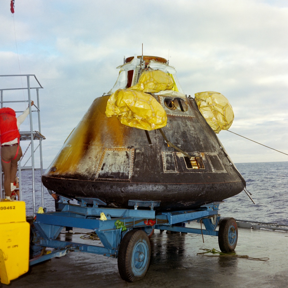 APOLLO 6  AS - 502 PACIFIC RECOVERY