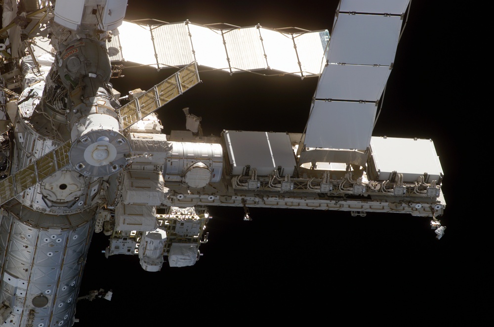 Survey of the ISS during flyaround