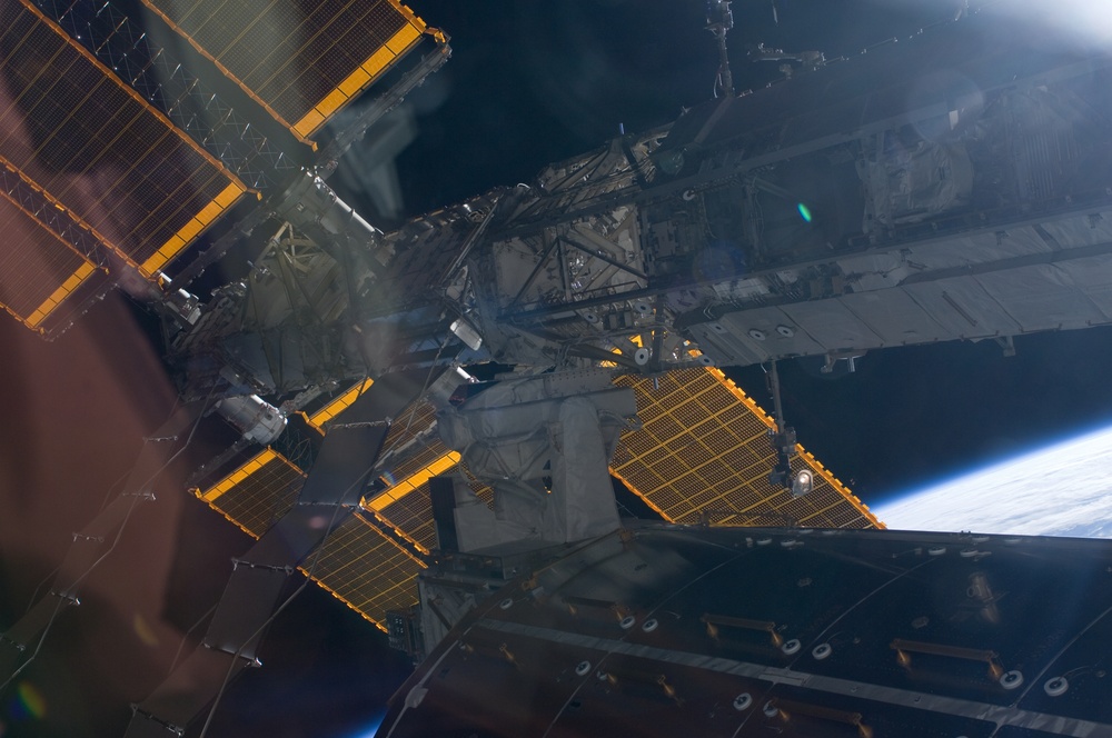 S1 Truss during STS-119 EVA 3