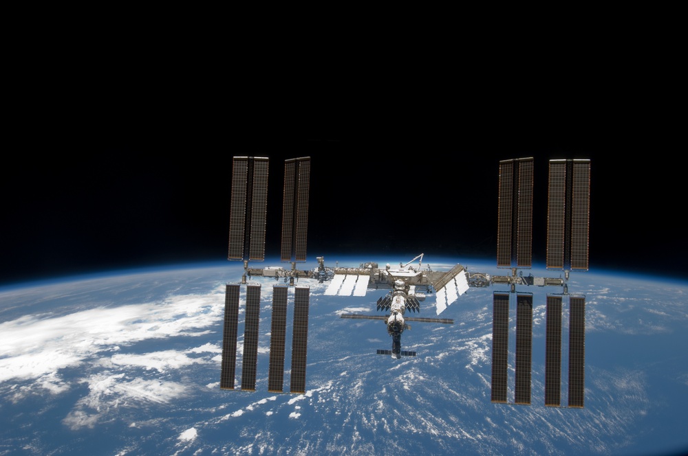 ISS Flyaround views from STS-119